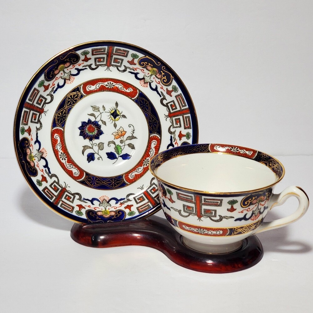 Ironstone Ware Teacup and Saucer Occupied Japan Vintage